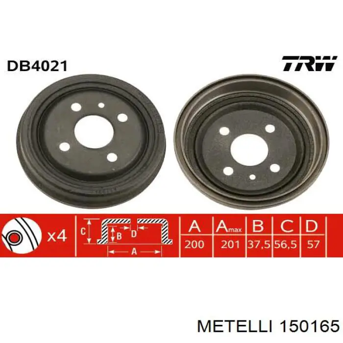 15-0165 Metelli junta homocinética exterior delantera