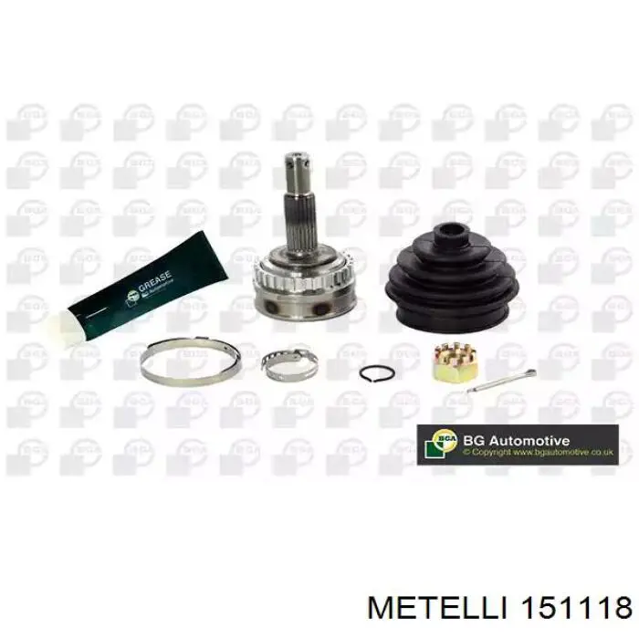 Junta homocinética exterior delantera Metelli 151118 precio, desde 42,11 EUR