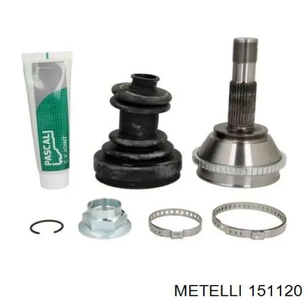 Junta homocinética exterior delantera Metelli 151120 precio, desde 27,02 EUR