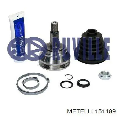 Junta homocinética exterior delantera Metelli 151189 precio, desde 36,58 EUR
