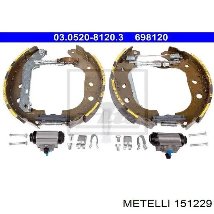 Junta homocinética exterior delantera Metelli 151229