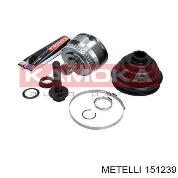 Junta homocinética exterior delantera Metelli 151239 precio, desde 38,60 EUR