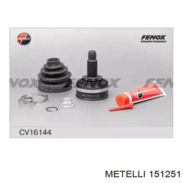 Junta homocinética exterior delantera Metelli 151251 precio, desde 34,14 EUR