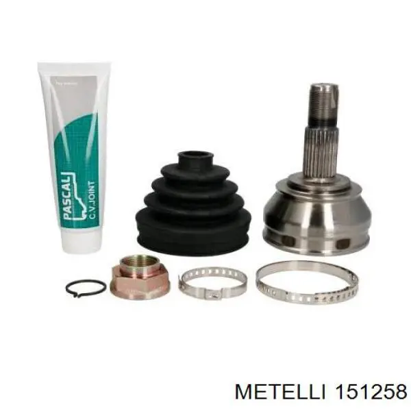 Junta homocinética exterior delantera Metelli 151258 precio, desde 38,21 EUR