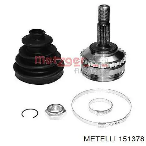 Junta homocinética exterior delantera Metelli 151378 precio, desde 48,66 EUR