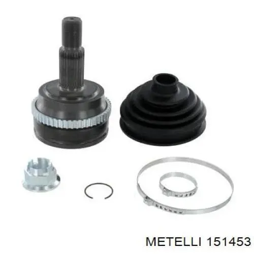 Junta homocinética exterior delantera Metelli 151453 precio, desde 53,92 EUR