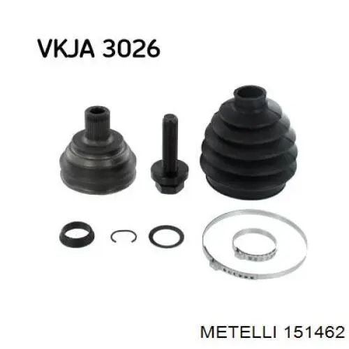 Junta homocinética exterior delantera Metelli 151462 precio, desde 43,39 EUR