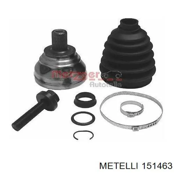 Junta homocinética exterior delantera Metelli 151463 precio, desde 46,79 EUR