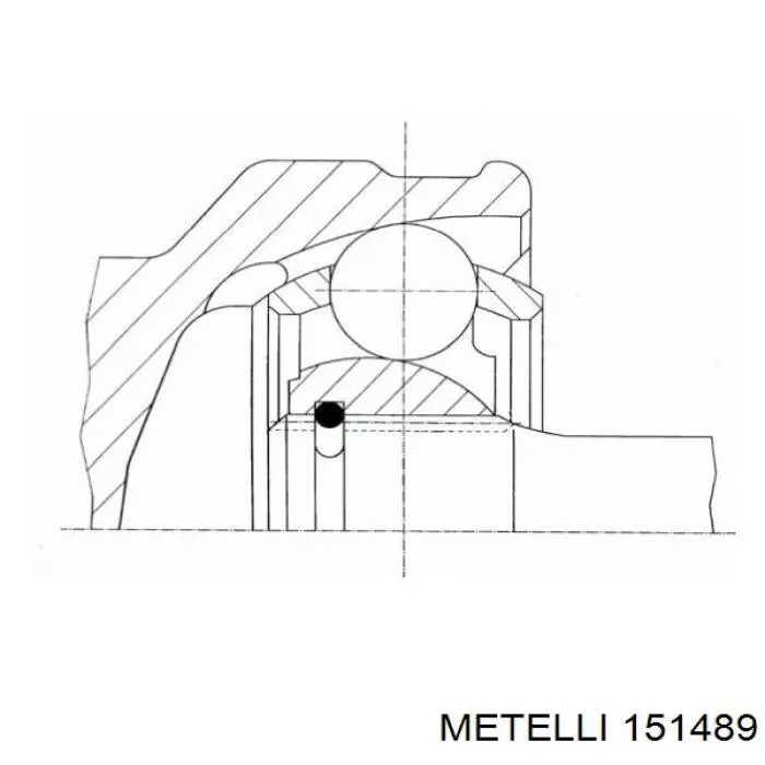 Junta homocinética exterior delantera Metelli 151489 precio, desde 52,48 EUR
