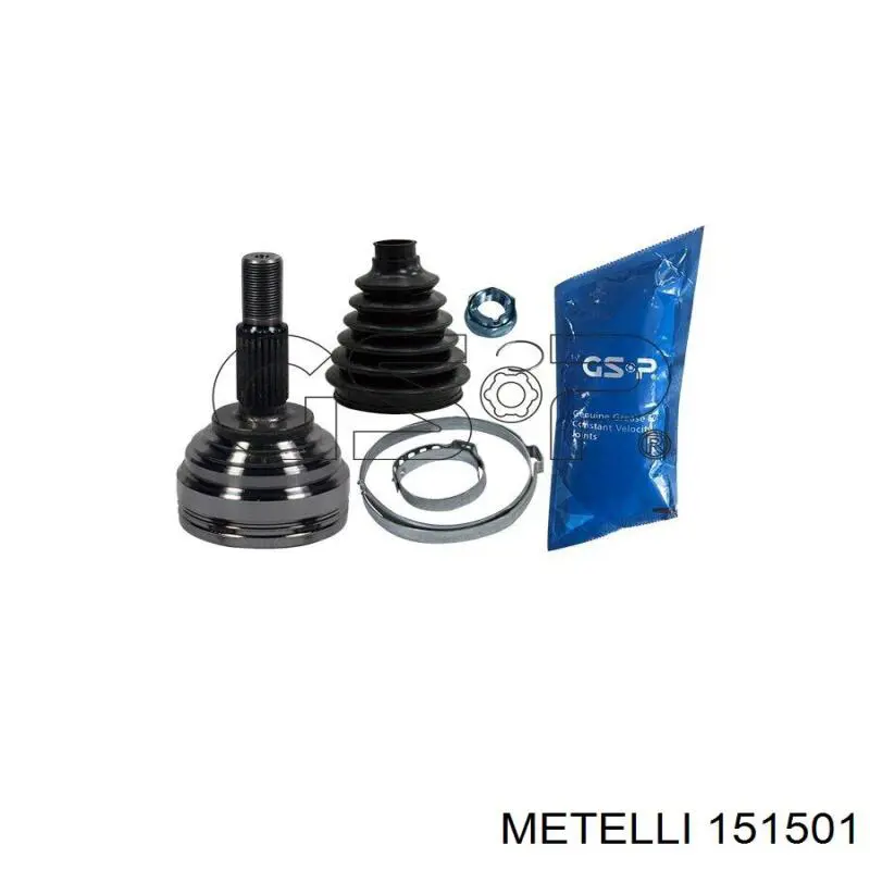 Junta homocinética exterior delantera Metelli 151501 precio, desde 41,58 EUR