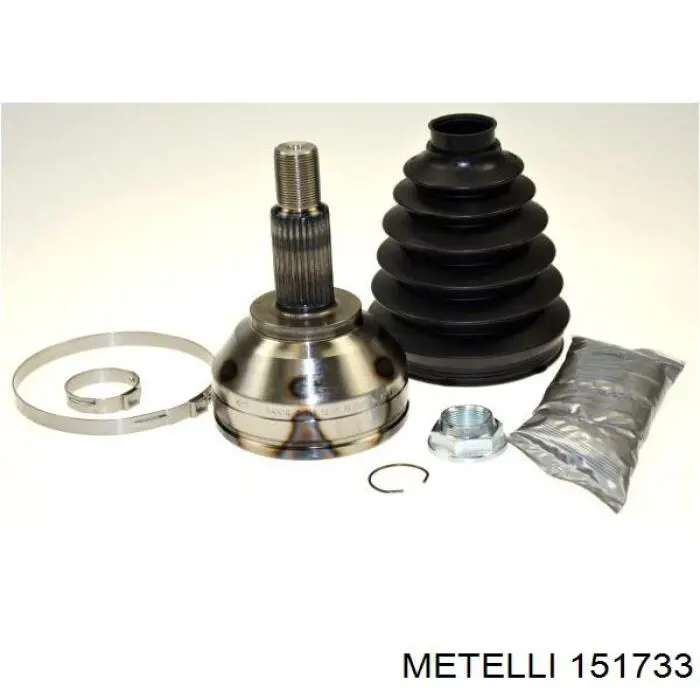 Junta homocinética exterior delantera Metelli 151733 precio, desde 47,30 EUR