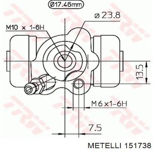 151738 Metelli Junta homocinética