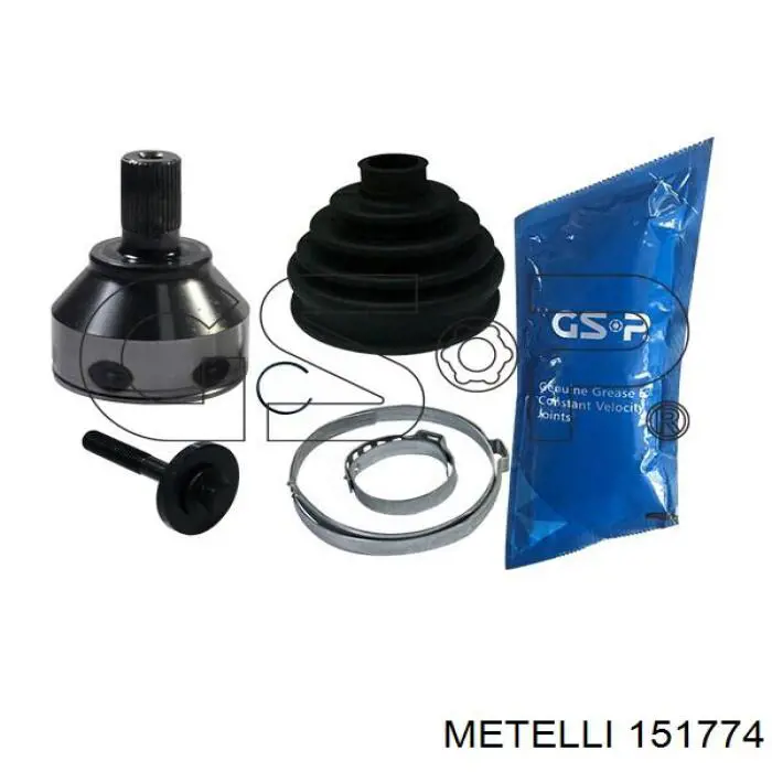 Junta homocinética exterior delantera Metelli 151774 precio, desde 50,73 EUR