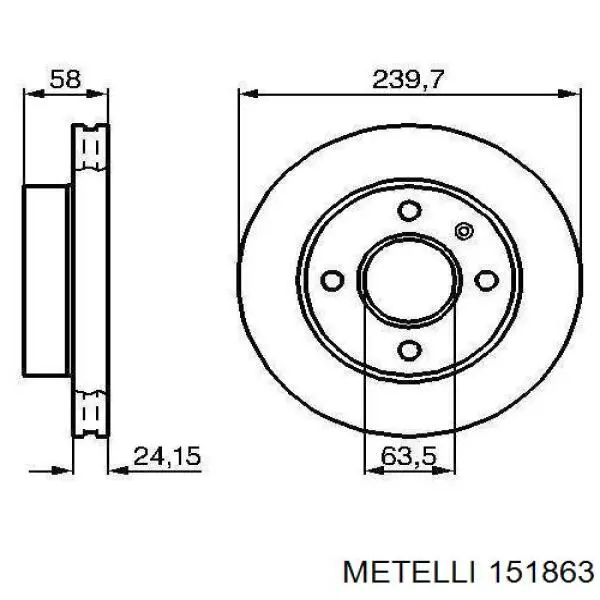 151863 Metelli