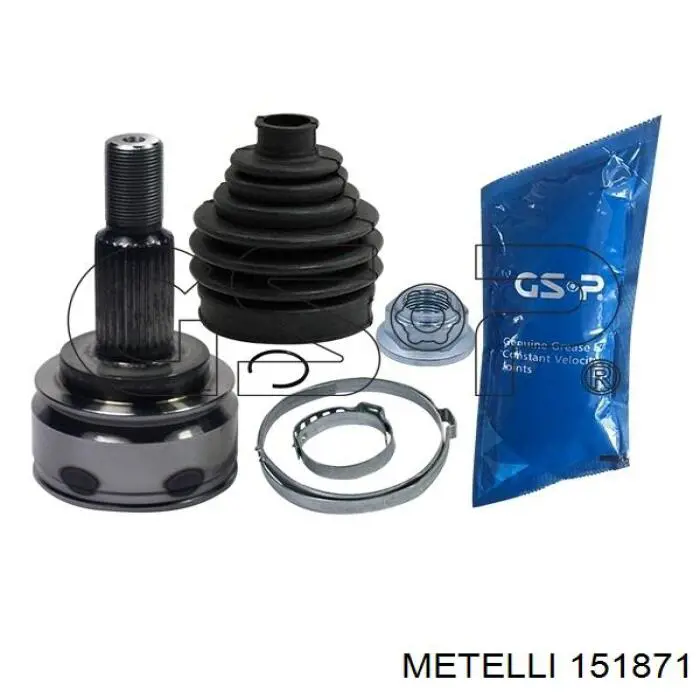 Junta homocinética exterior delantera Metelli 151871 precio, desde 40,22 EUR
