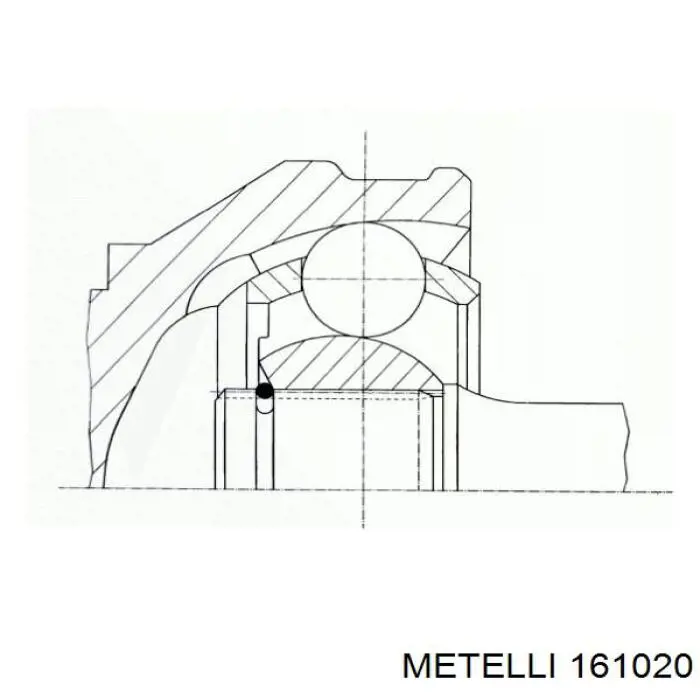 Comprar 161020 Metelli Junta homocinética interna delantera