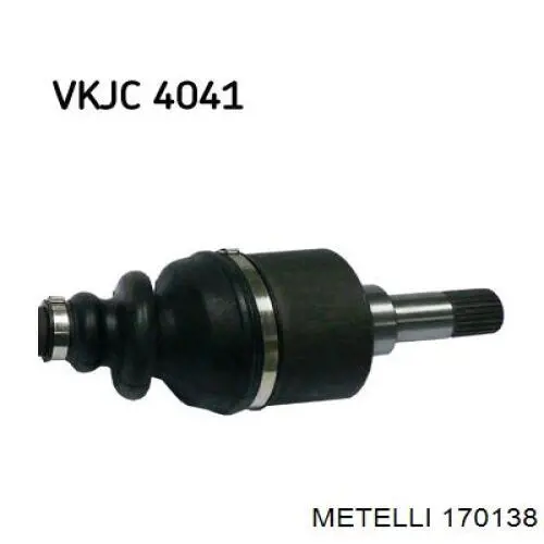 Comprar 9619947588 Fiat/Alfa/Lancia Semieje delantero izquierdo