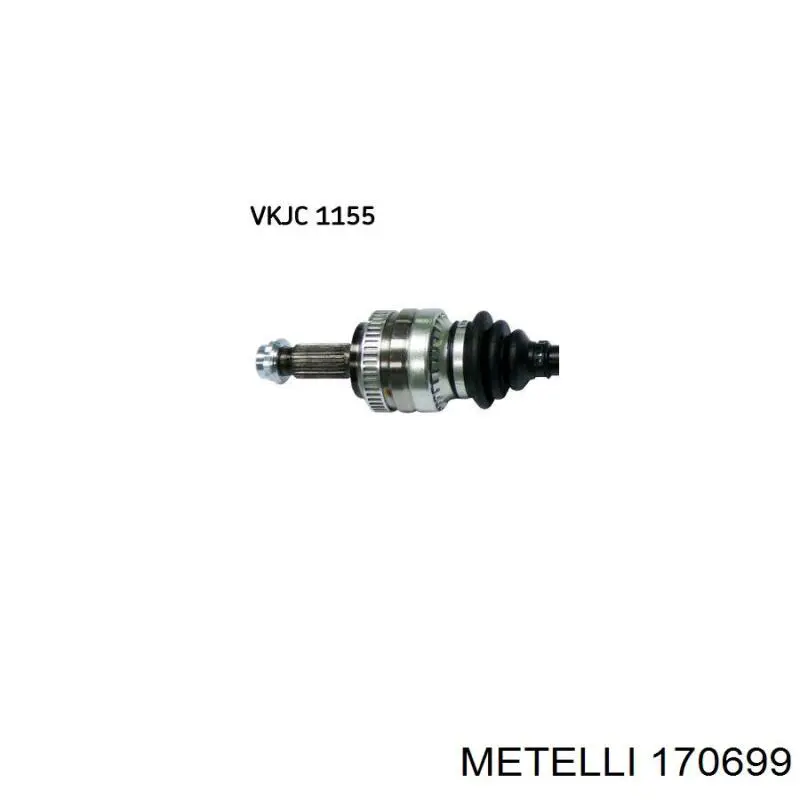 33211229235 BMW Semieje trasero