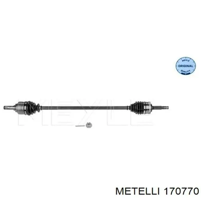 17-0770 Metelli árbol de transmisión delantero derecho