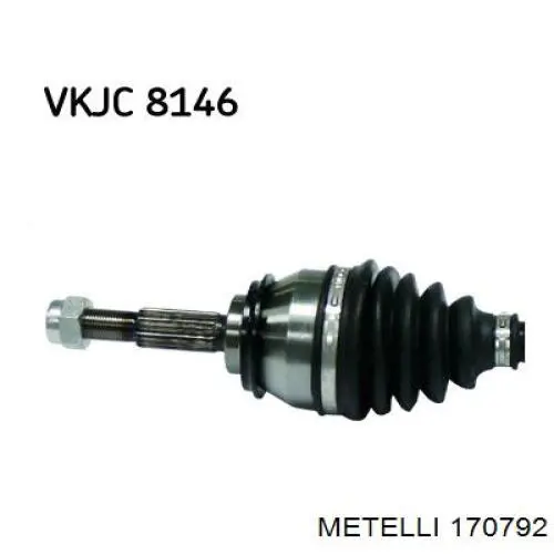 Comprar 391011434R Renault (RVI) Semieje delantero izquierdo