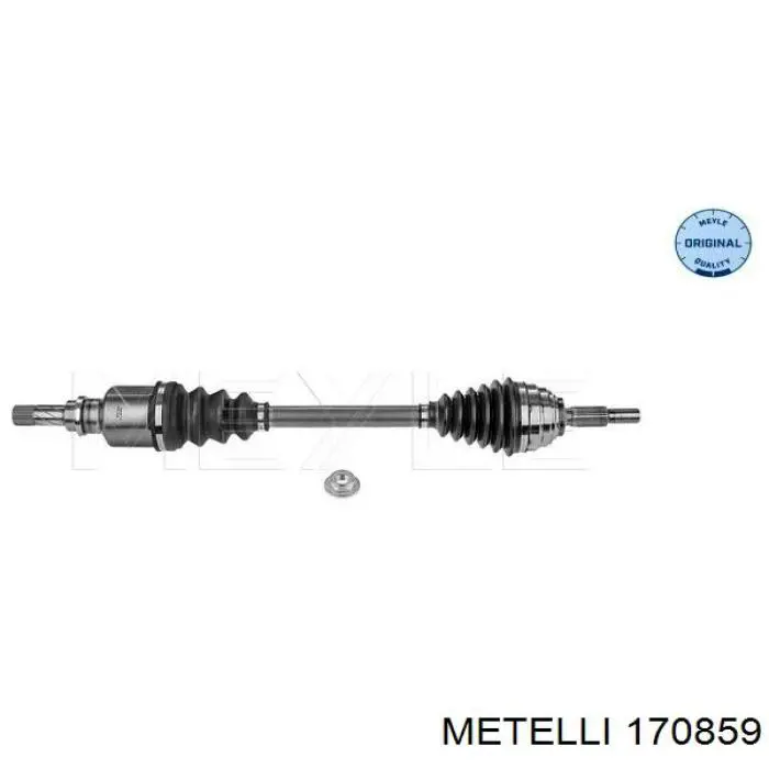 17-0859 Metelli árbol de transmisión delantero izquierdo