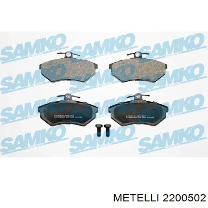 Pastillas de freno delanteras Seat Toledo 1 1L