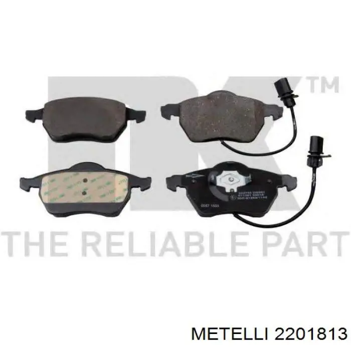 Pastillas de freno delanteras Audi A6 4F2