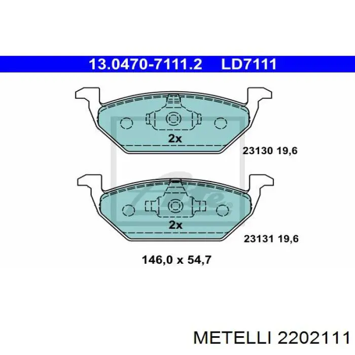 Pastillas de freno delanteras Seat Ibiza 5 KJ1, KJG