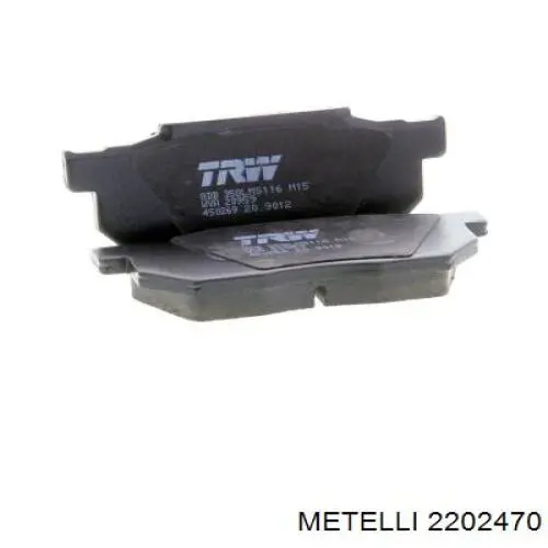 Pastillas freno delanteras Metelli 2202470 precio, desde 21,13 EUR
