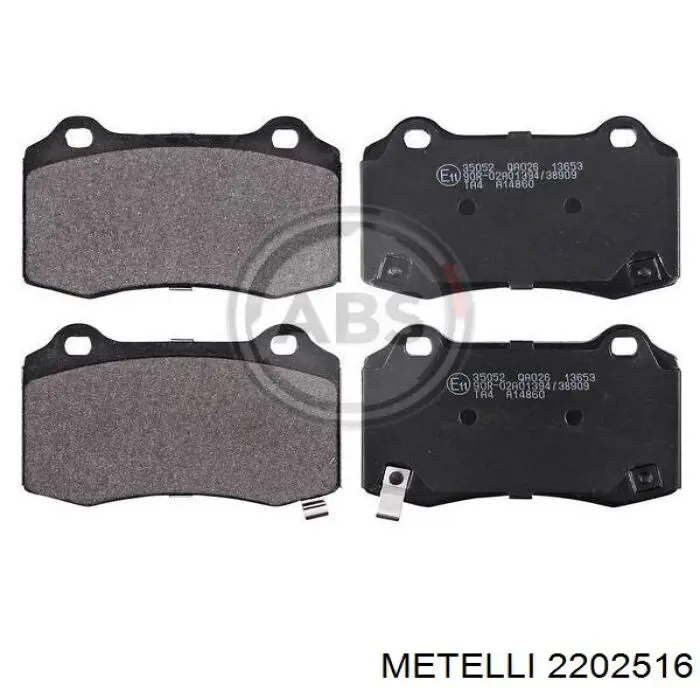 Pastillas traseras de freno Metelli 2202516 precio, desde 48,69 EUR