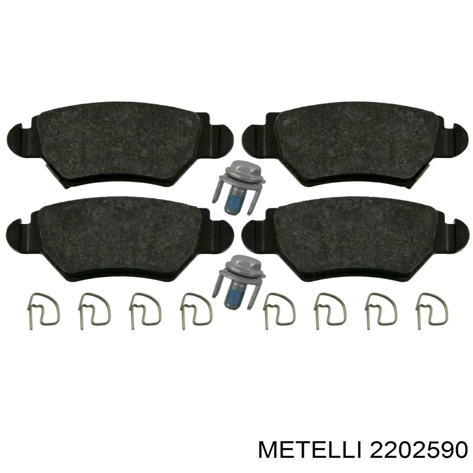 Pastillas traseras de freno Metelli 2202590 precio, desde 20,30 EUR