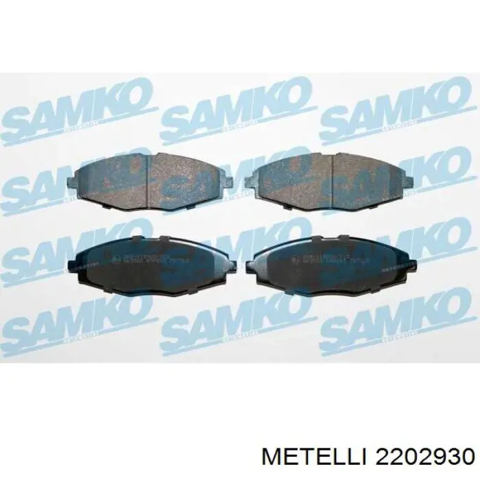 Pastillas de freno delanteras Chevrolet Spark (Matiz) M200, M250