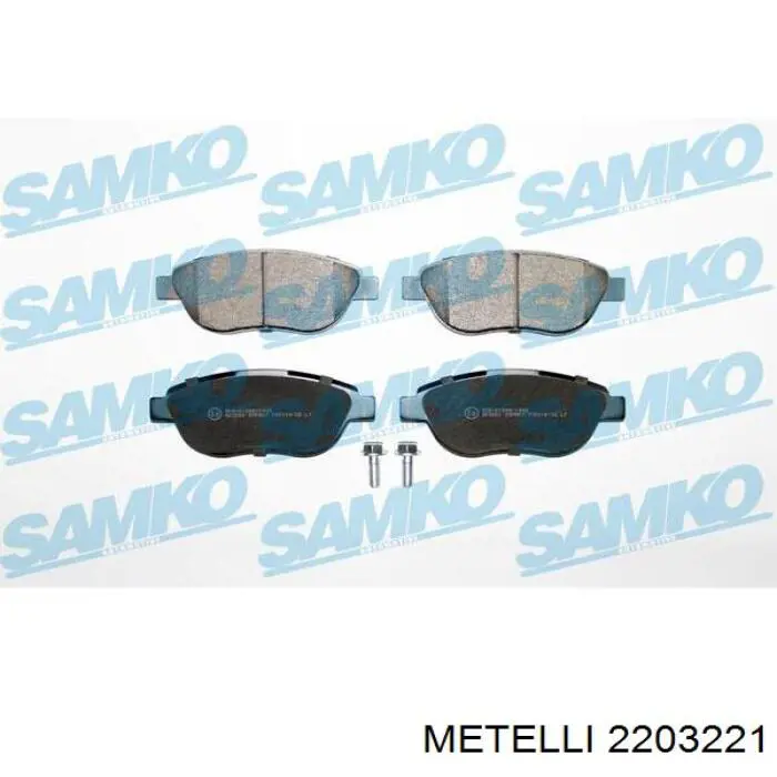 Pastillas de freno delanteras Citroen C3 1 FC