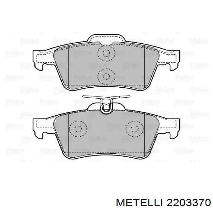 Pastillas de freno traseras Renault Espace 4 JK0