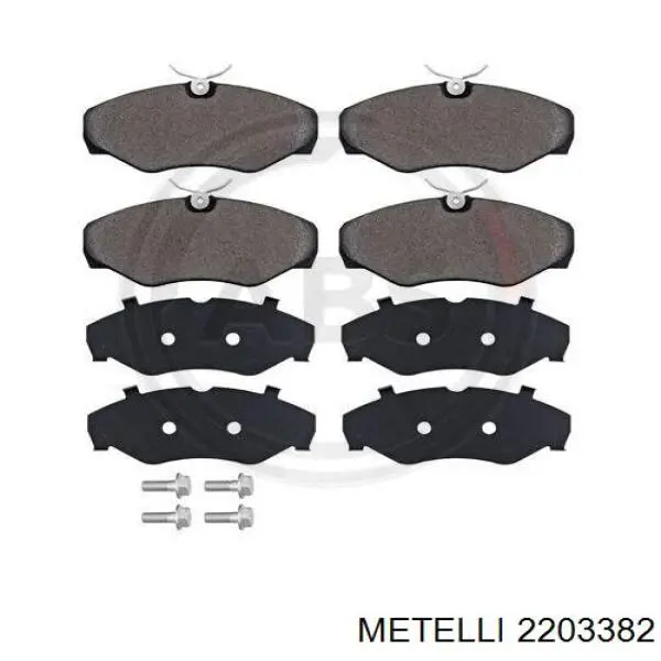 Pastillas de freno delanteras Renault Trafic 2 FL