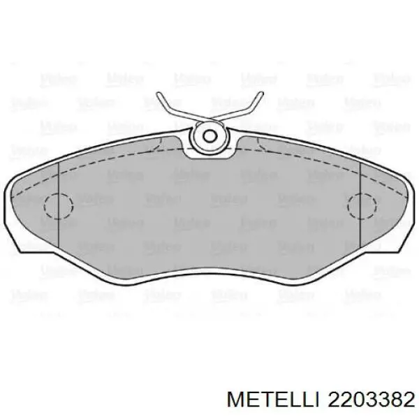 Pastillas de freno delanteras Renault Trafic 2 FL