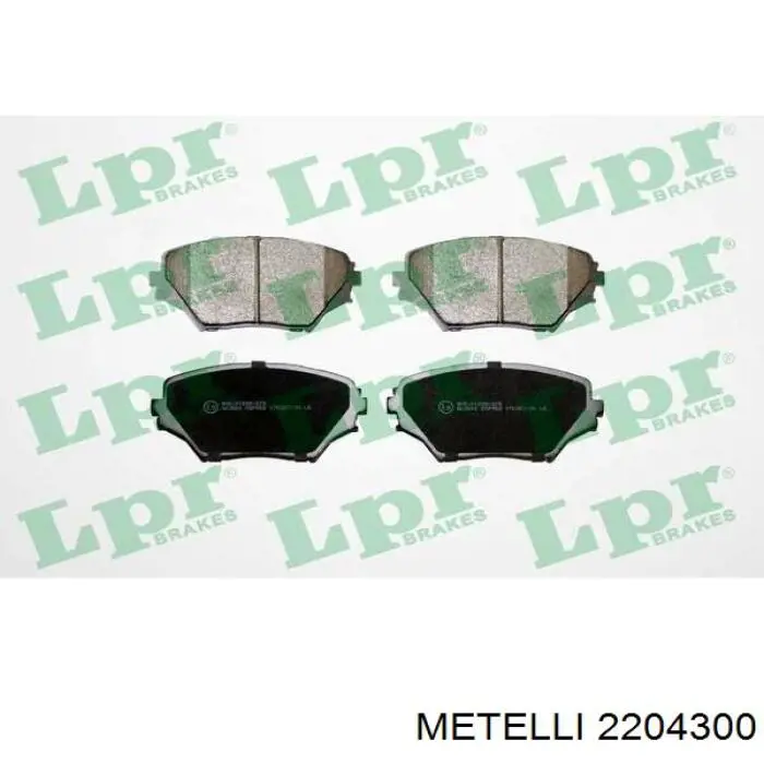 Pastillas de freno delanteras Toyota RAV4 2 XA2