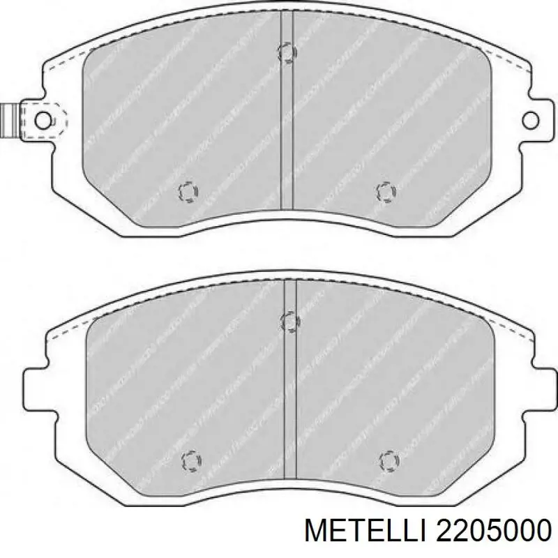 Pastillas de freno delanteras Subaru Impreza 3 GH