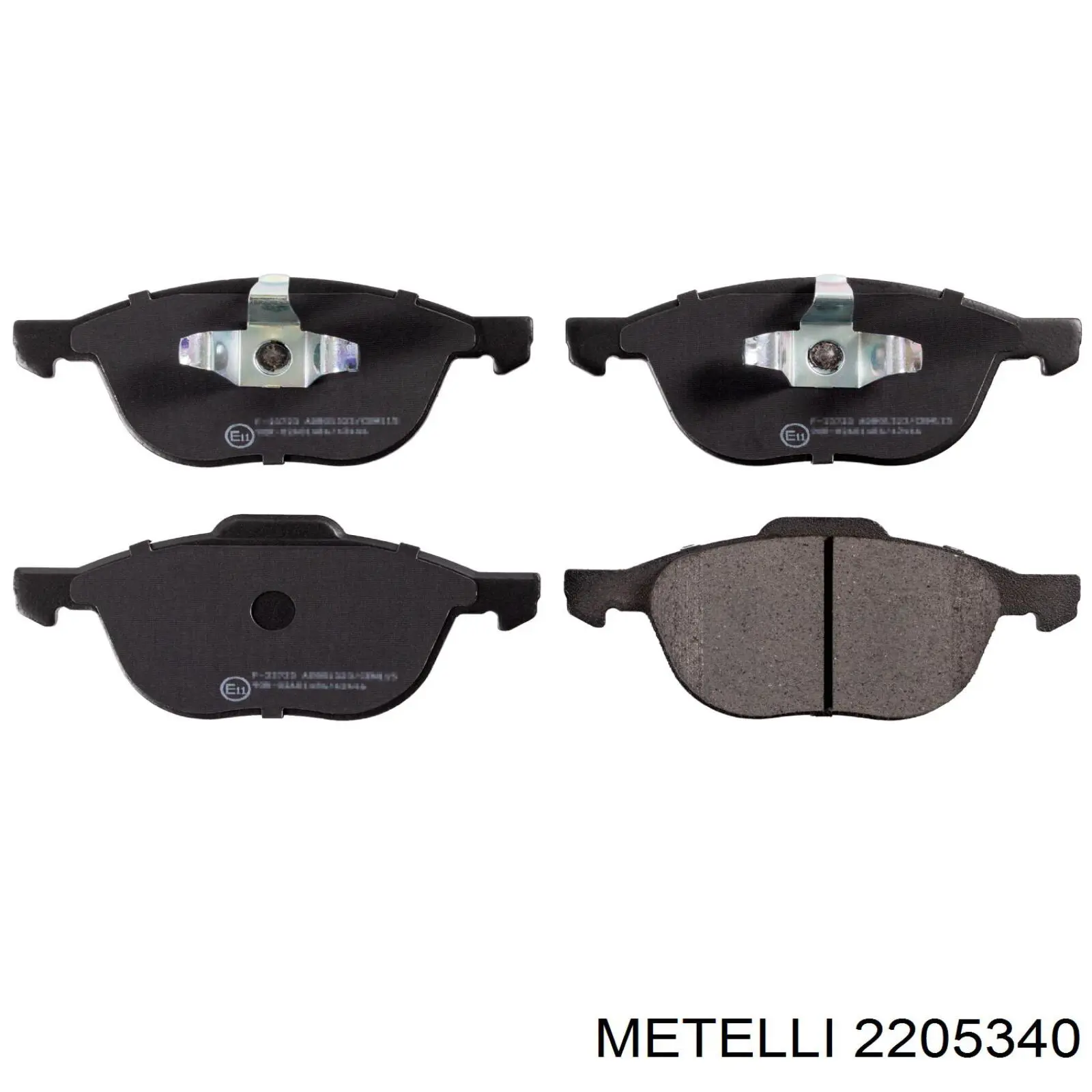 Pastillas freno delanteras Metelli 2205340 precio, desde 26,62 EUR
