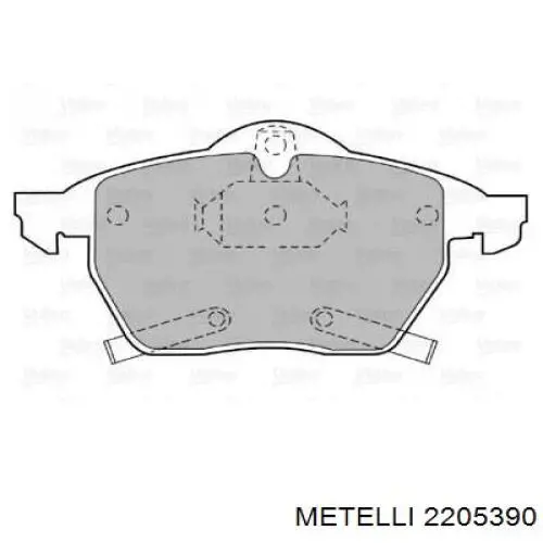 Pastillas de freno delanteras Opel Corsa X12