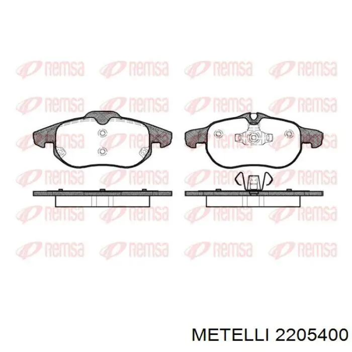 Pastillas de freno delanteras Opel Vectra