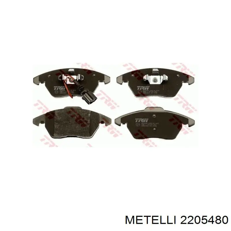 Comprar 2205480 Metelli Pastillas delanteras de freno