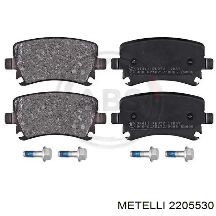 Pastillas traseras de freno Metelli 2205530 precio, desde 19,87 EUR