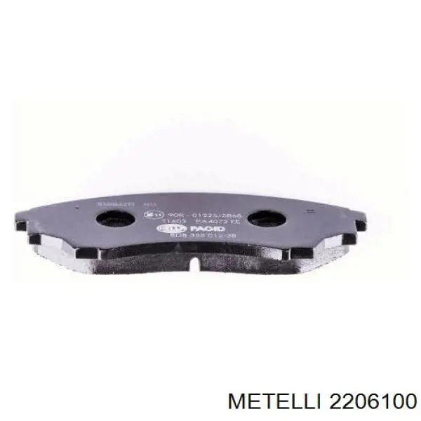 Pastillas freno delanteras Metelli 2206100 precio, desde 23,76 EUR