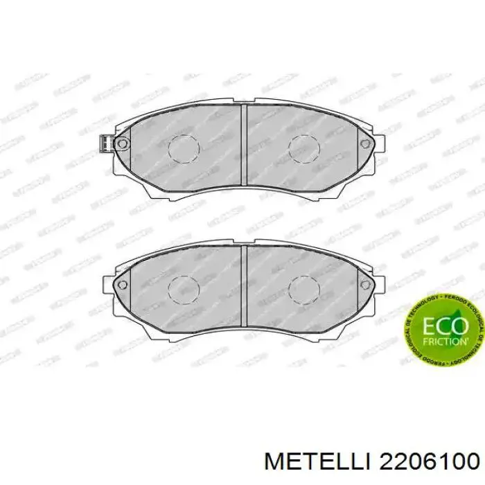 Comprar 2206100 Metelli Pastillas delanteras de freno