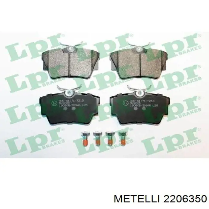Pastillas traseras de freno Metelli 2206350 precio, desde 21,71 EUR