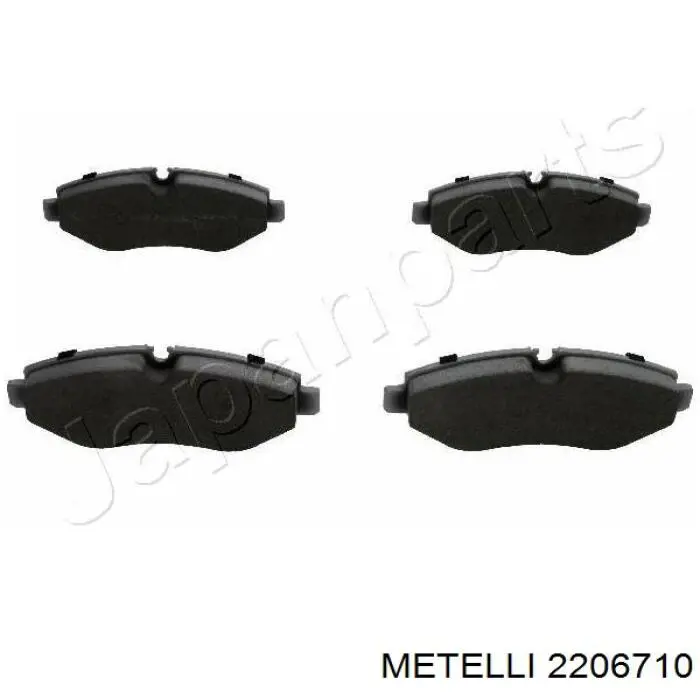 Comprar 2206710 Metelli Pastillas delanteras de freno