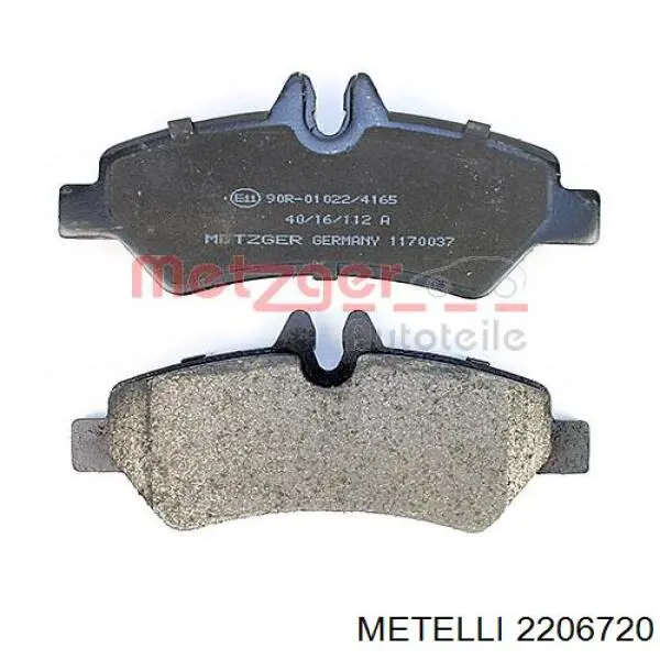 Pastillas traseras de freno Metelli 2206720 precio, desde 27,30 EUR