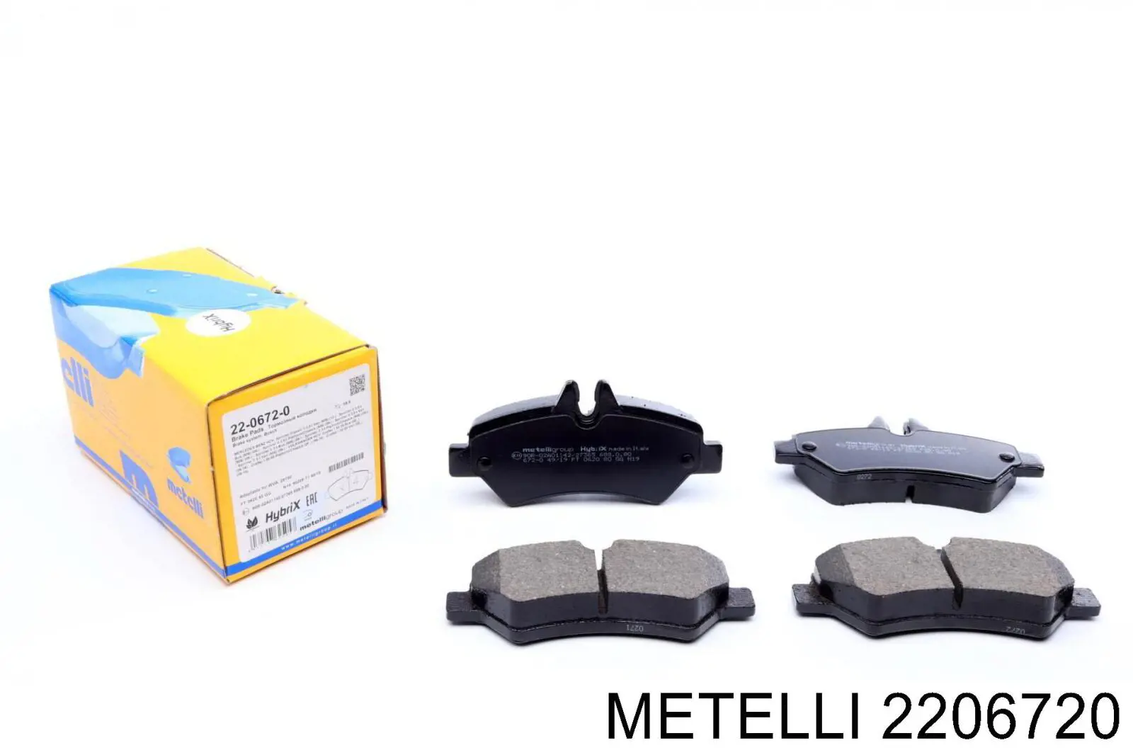 Pastillas traseras de freno Metelli 2206720 precio, desde 27,30 EUR
