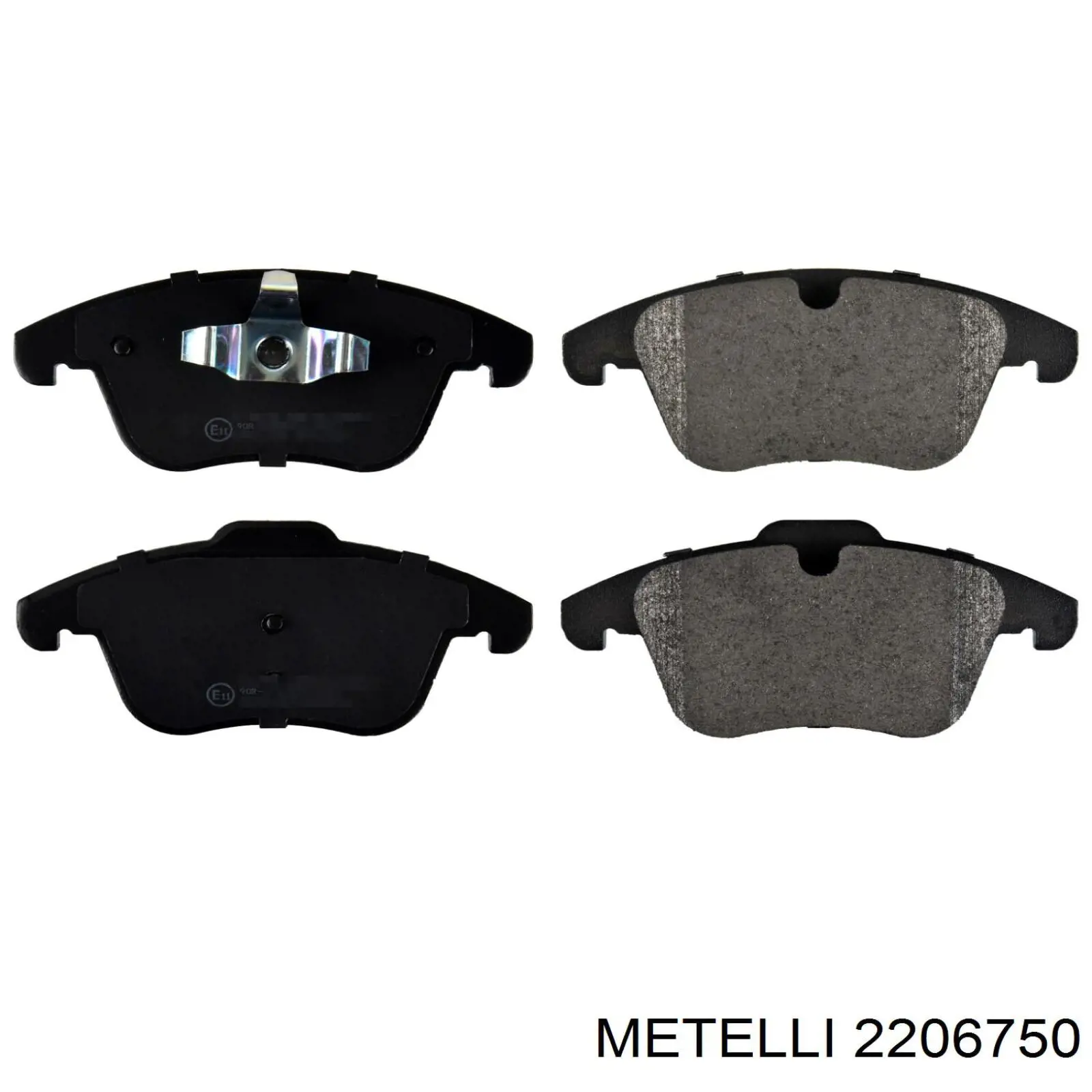 Pastillas freno delanteras Metelli 2206750 precio, desde 31,04 EUR